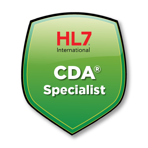 HL7 CDA® Specialist Health Level Seven International Badge List