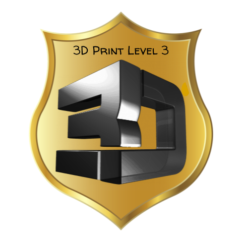 3D Printing Level 3 - Castle Engineering Lab - Badge List